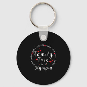 Porte-clés Vacances en famille à Olympia City, vêtements asso