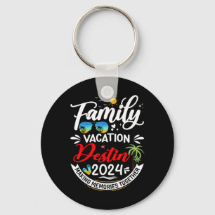 Porte-clés Vacances en famille Destin plage Vacances d'été Ho