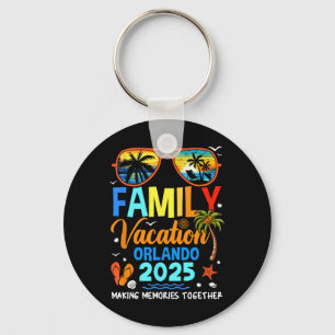 Porte-clés Vacances en famille Orlando 2025 Vacances en famil