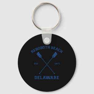 Porte-clés Vacances Vintage Rehoboth Beach Pour Hommes Femmes