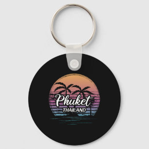 Porte-clés Vacances vintage Thaïlande Voyage Asie Plage thaïl