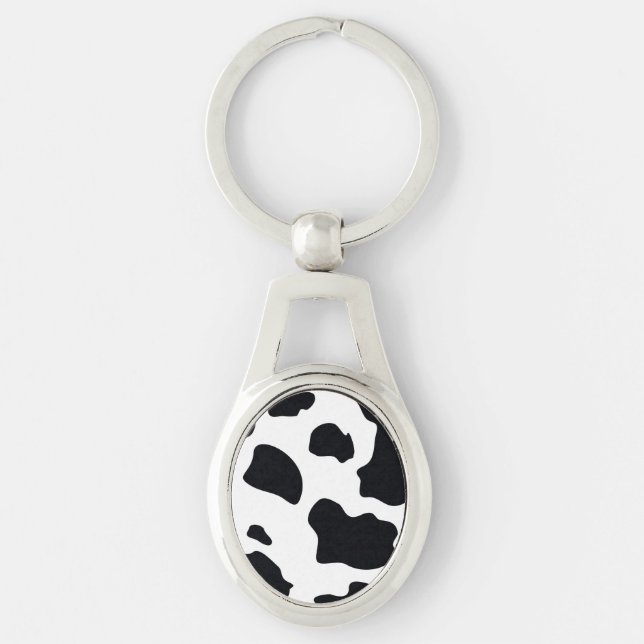 Porte-clés Vache à poster de animal (Devant)