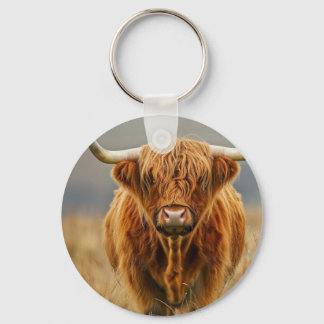 Porte-clés Vache des Highlands
