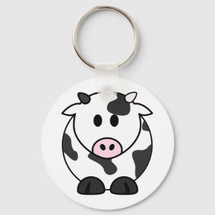 Porte-clés Vache laitière mignonne
