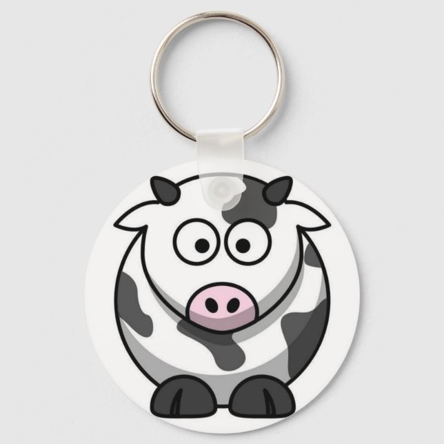 Porte-clés Vache mignonne (Recto)