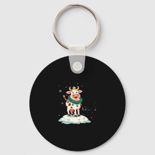 Porte-clés Vache sacrée C'est Noël T-Shirt Je Noël Vache (2)