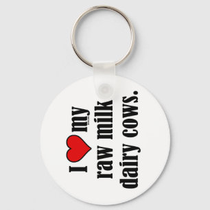 Porte-clés Vaches du coeur