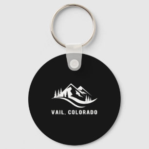 Porte-clés Vail Colorado Mountains Souvenir Memorabilia Winte