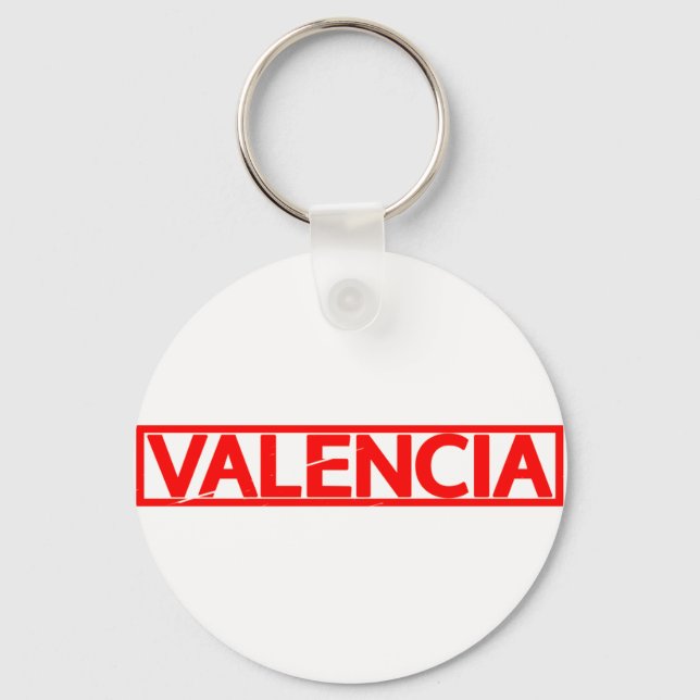 Porte-clés Valencia Stamp (Recto)