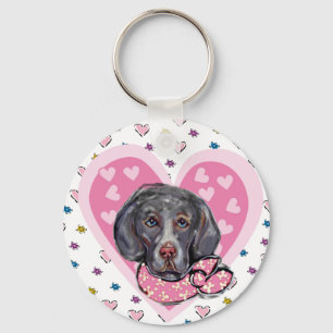 Porte-clés Valentin Weimaraner