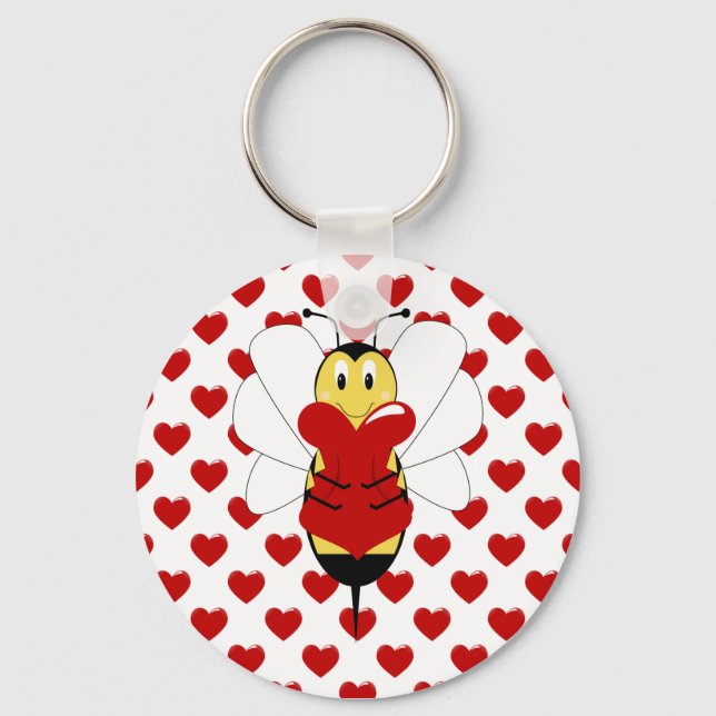 Porte-clés Valentine Bumble Bee Porte - clé (Recto)
