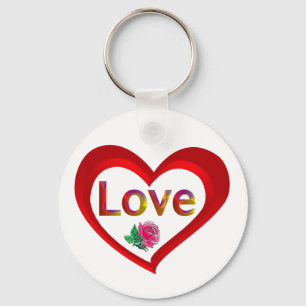 Porte-clés Valentine Love Heart Porte - clé