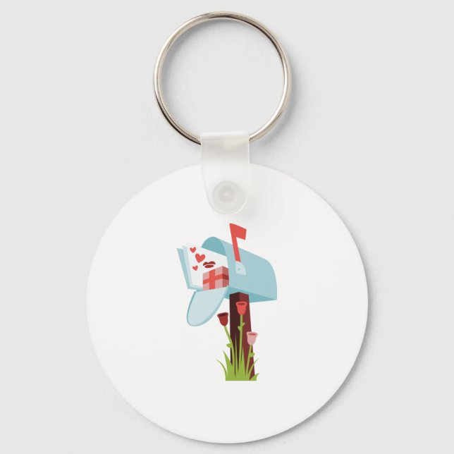 Porte-clés Valentine Mailbox (Recto)