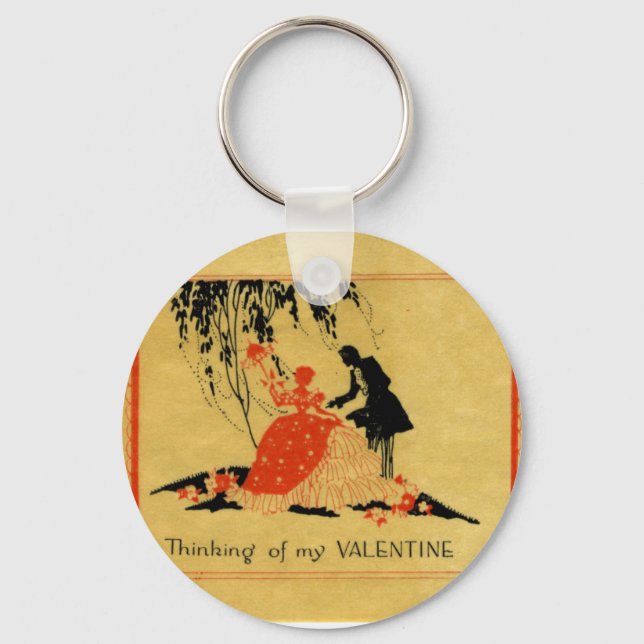 Porte-clés Valentine vintage (Recto)