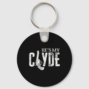 Porte-clés Valentines Bonnie Clyde jumeler Couple Love Top