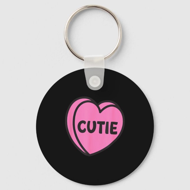 Porte-clés Valentines Day Candy Sweet Hearts Love Cutie  (Recto)