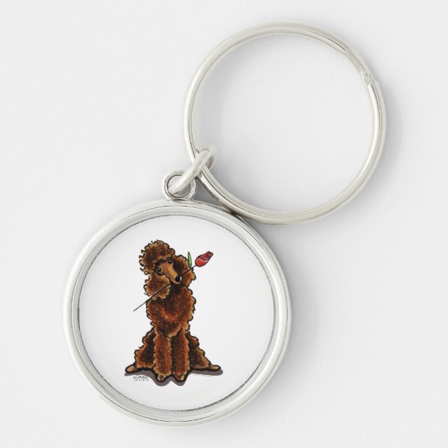 Porte-clés Valentines de canicules au chocolat doux (Devant)