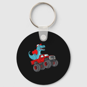 Porte-clés Valentines Jour T Rex équitation Monster Truck Tod