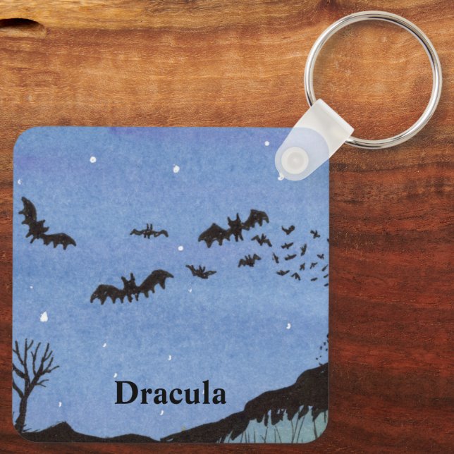 Porte-clés Vampire Bats Halloween (Verso)