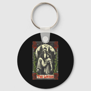 Porte-clés Vamre Monstre Dracula Et Mariée Les Amants Tarot C