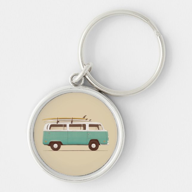 Porte-clés Van bleu | Florent Bodart (Devant)