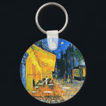 Porte-clés Van Gogh - Cafe Terrasse, célèbre peinture<br><div class="desc">Vincent Van Gogh tableau,  Café Terrasse, </div>