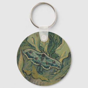 Porte-clés Van Gogh Grand Papillon de Nuit Vintage Art de la