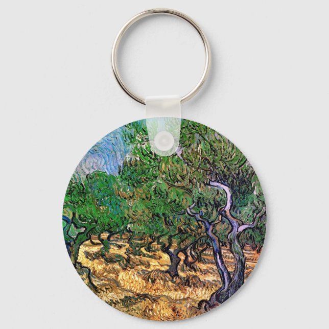 Porte-clés Van Gogh - Oliveraie (Recto)