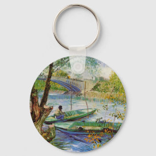 Porte-clés Van Gogh Pêche au printemps, Pont de Clichy
