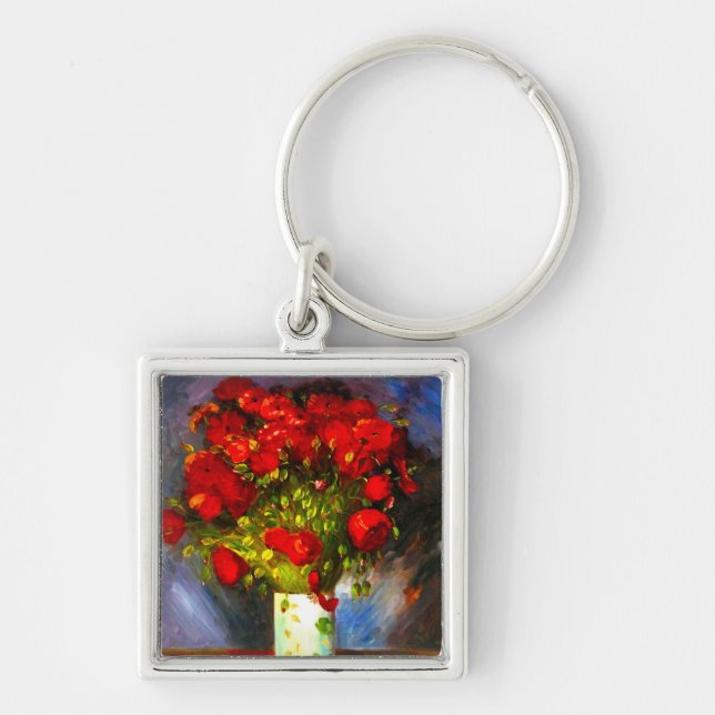 Porte-clés Van Gogh Red Poppies (Devant)