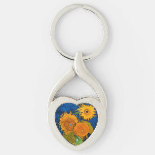 Porte-clés Van Gogh Sunflowers