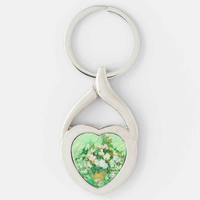 Porte-clés Van Gogh White Roses (Devant)