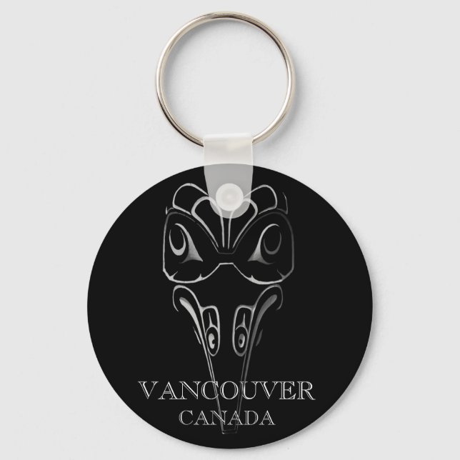 Porte-clés Vancouver Canada Key Chain Vancouver Souvenirs (Recto)