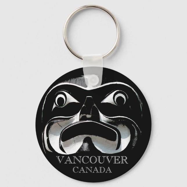 Porte-clés Vancouver Canada Key Chain Vancouver Souvenirs (Recto)