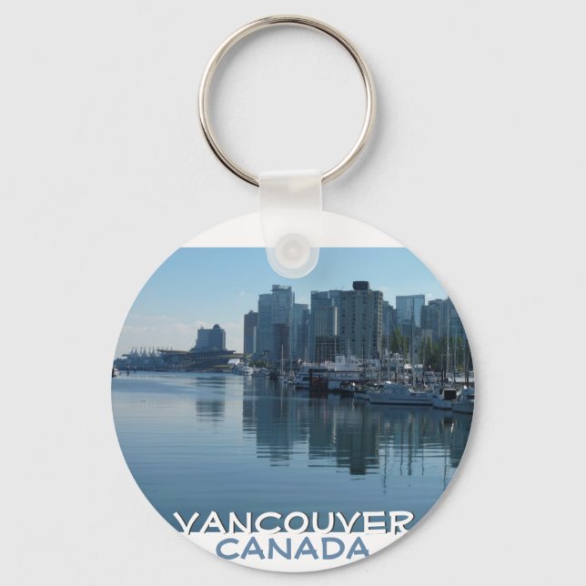 Porte-clés Vancouver Canada Porte - clé Vancouver Souvenirs (Recto)