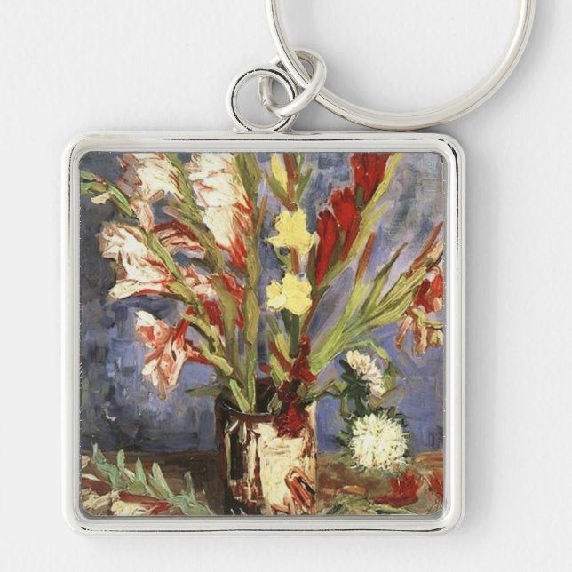Porte-clés Vase aux Glaïeuls 1886, Vincent van Gogh (Devant)