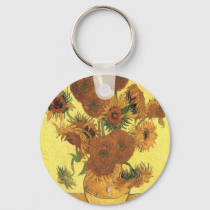 Porte-clés Vase avec quinze tournesols, Vincent van Gogh