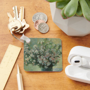 Porte-clés Vase de fleurs par Claude Monet