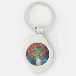 Porte-clés Vase par Red Poppies Vincent van Gogh