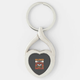 Porte-clés Vecteur de typographie de citrouille de chauve-sou