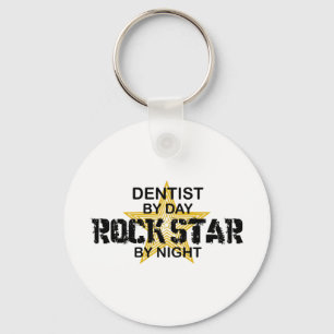 Porte-clés Vedette du rock de dentiste par nuit