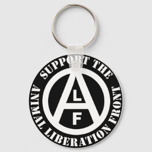 Porte-clés Vegetarian Vegan Support Animal Liberation Front
