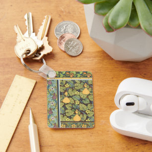 Porte-clés Végétaux Art Nouveau Floral Vintage, Courges