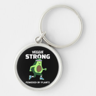 Porte-clés Veggie Strong, Alimenté par les plantes