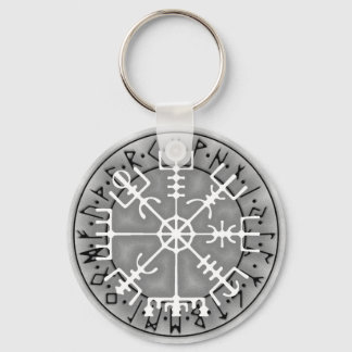 Porte-clés Vegvísir Islandais stave amulet magique