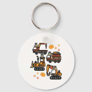 Porte-clés Véhicules de construction Automne Toddler Garçons 
