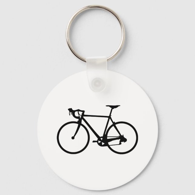Porte-clés vélo de course - vélo de course (Recto)