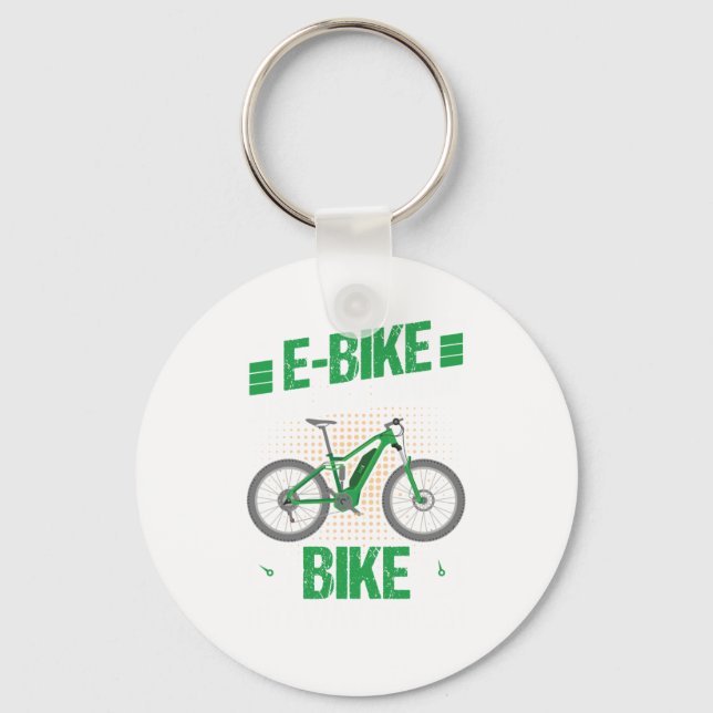 Porte-clés Vélo Mais Beaucoup Plus Cool | pour les Motards (Recto)