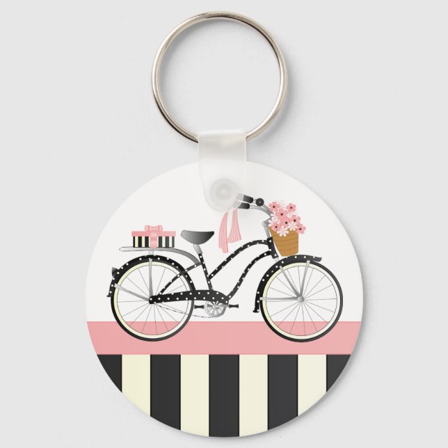 Porte-clés Vélo Polka Dot (Recto)
