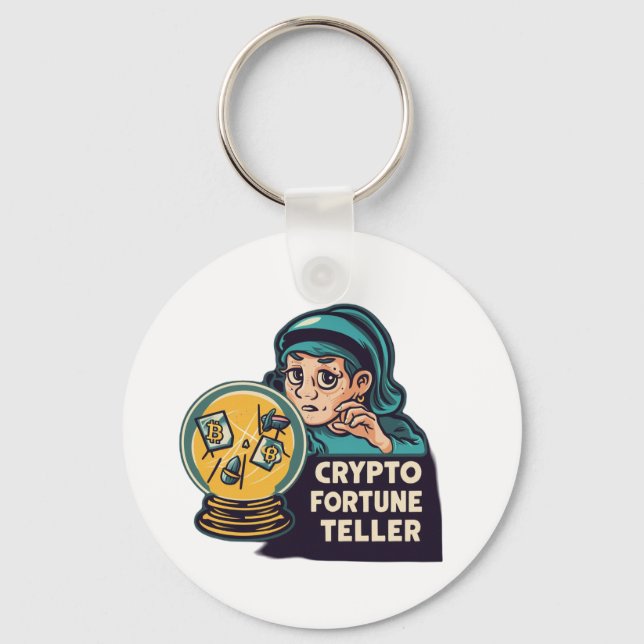 Porte-clés Vendeur Crypto Fortune (Recto)